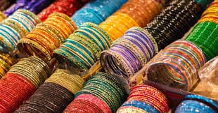 Curated bangle collection ready for online shoppers